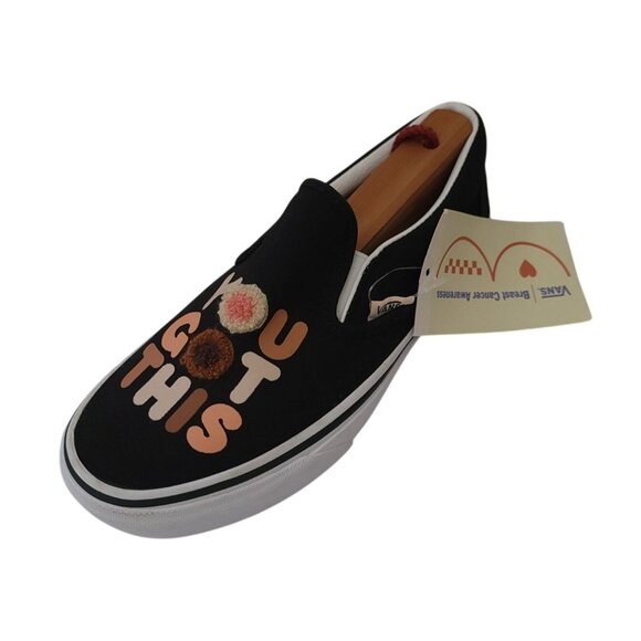 Vans x Breast Cancer Awareness YOU GOT THIS Collab Sneaker Collection Sz 4M/5.5F - Picture 2 of 9